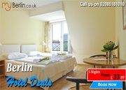 Cheap hotels in Berlin - 3N in 3* Berlin Hotels from £ 33 PP