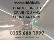 scooterMAN - chauffeur car services london