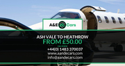  Ash Vale To Heathrow 50.00