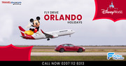 Flight + Car Hire Fly Drive Orlando Package