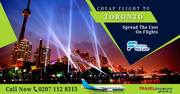 Cheap flight to Toronto from UK