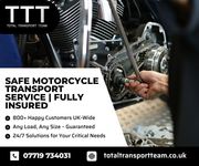 Safe Motorcycle Transport Service | Fully Insured